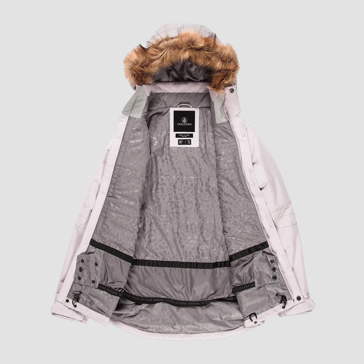 Volcom Fawn Ins Snow Jacket Amethyst Smoke - Womens - Image 3