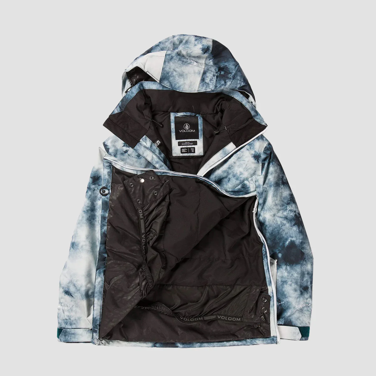 Volcom Fern Ins Gore Pullover Snow Jacket Storm Tie-Dye - Womens - Image 3