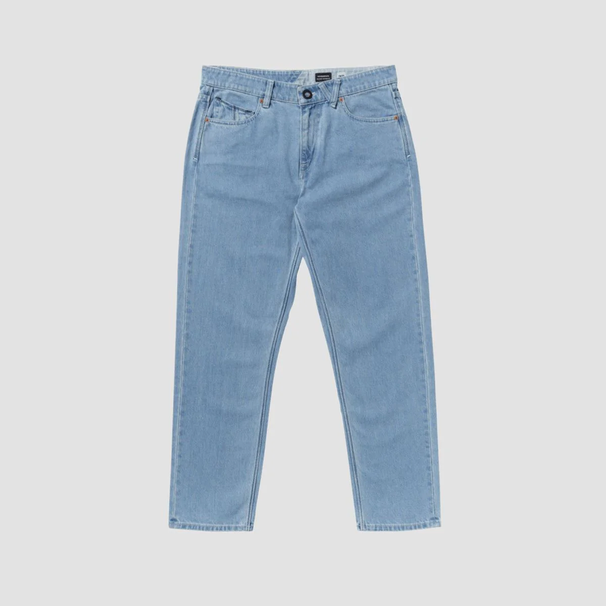 Volcom Fivedown Relaxed Fit Jeans Camper Blue - Image 3
