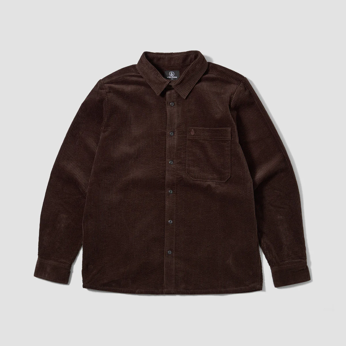 Volcom Fostered Longsleeve Shirt Cacao - Image 2