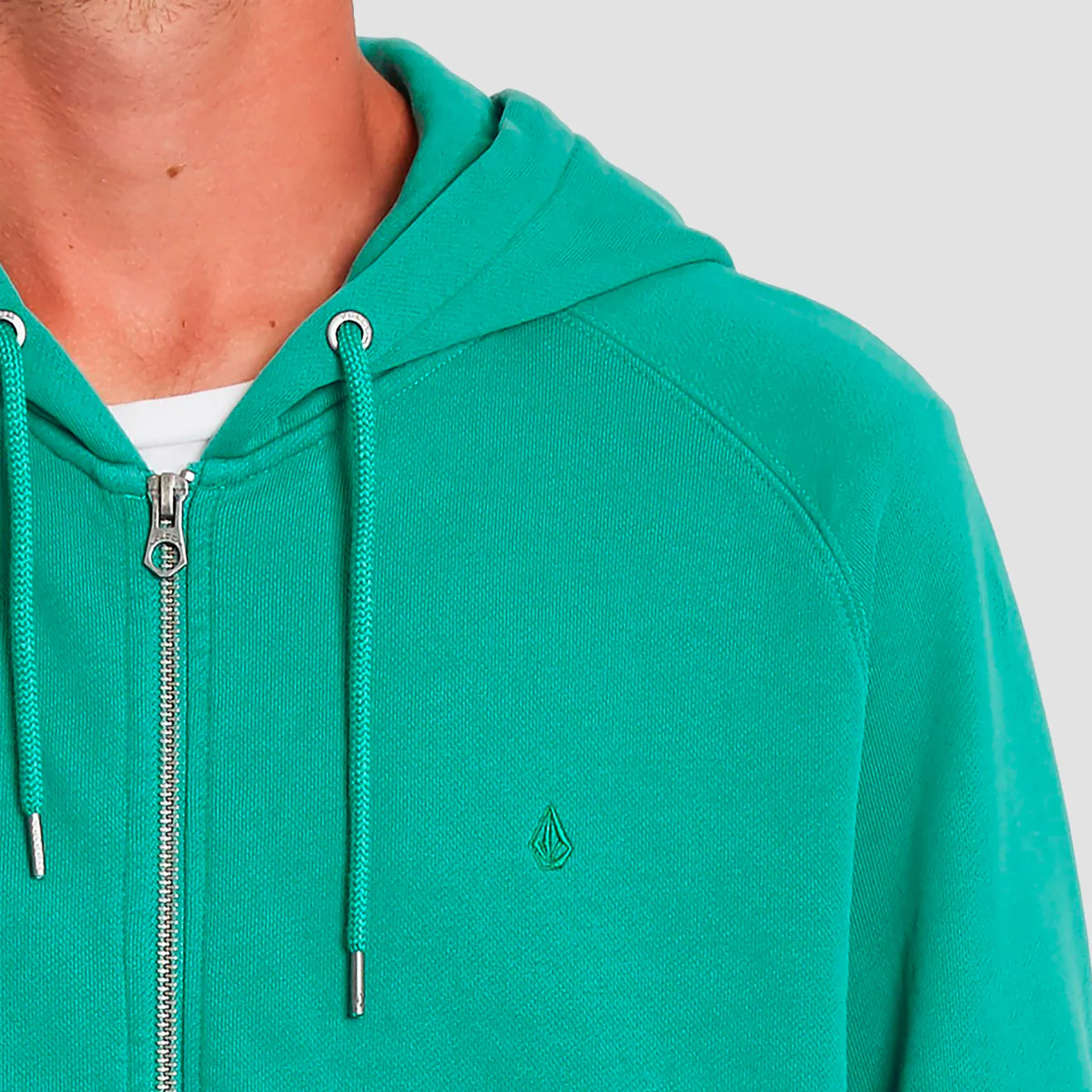 Volcom Freeleven Zip Hoodie Synergy Green - Image 2