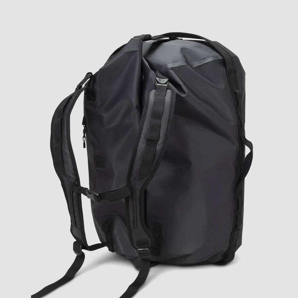 Volcom Frequency 68.7L Roll-Top Duffel Bag Black - Image 4