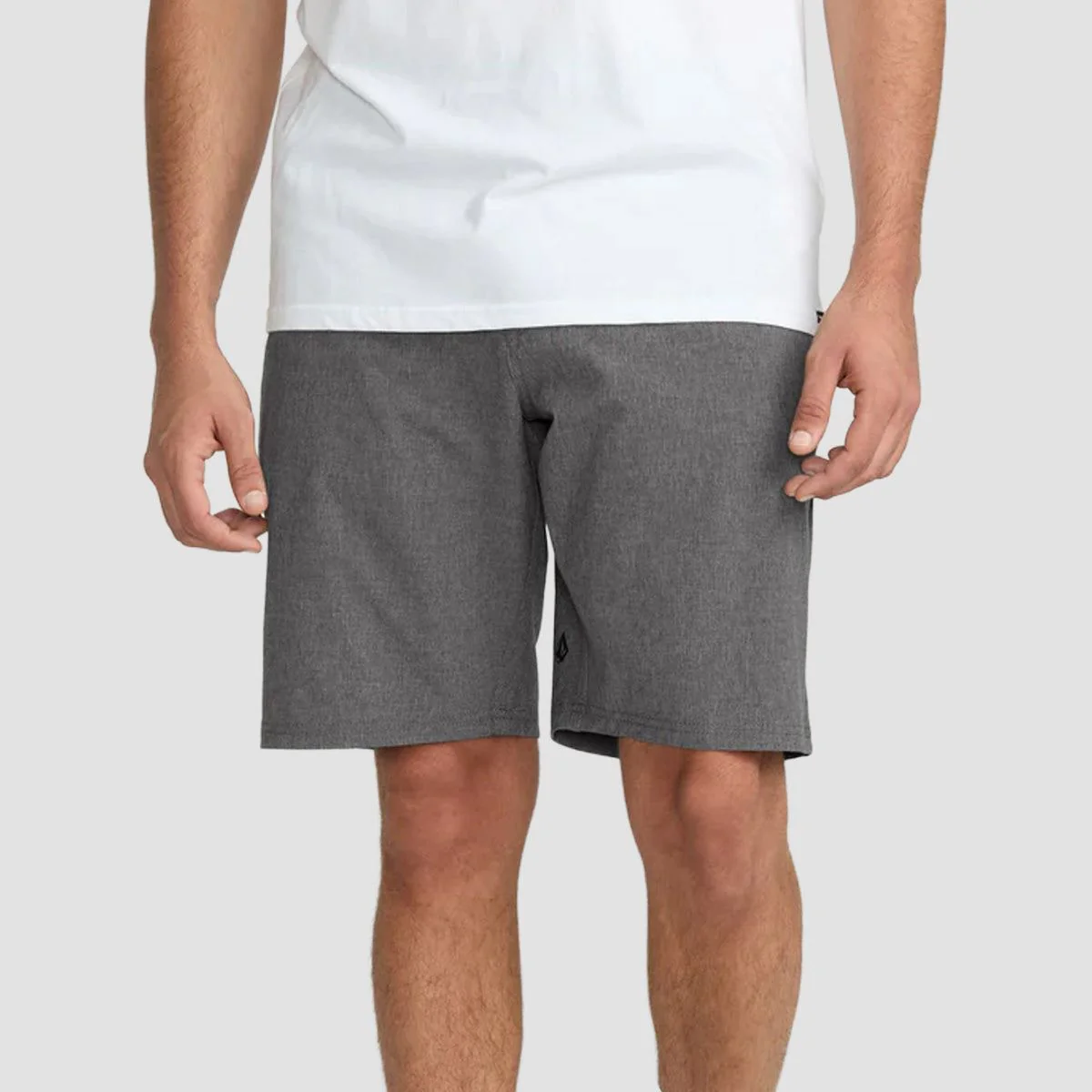 Volcom Frickin Cross Shred Static 20" Hybrid Short Charcoal Heather
