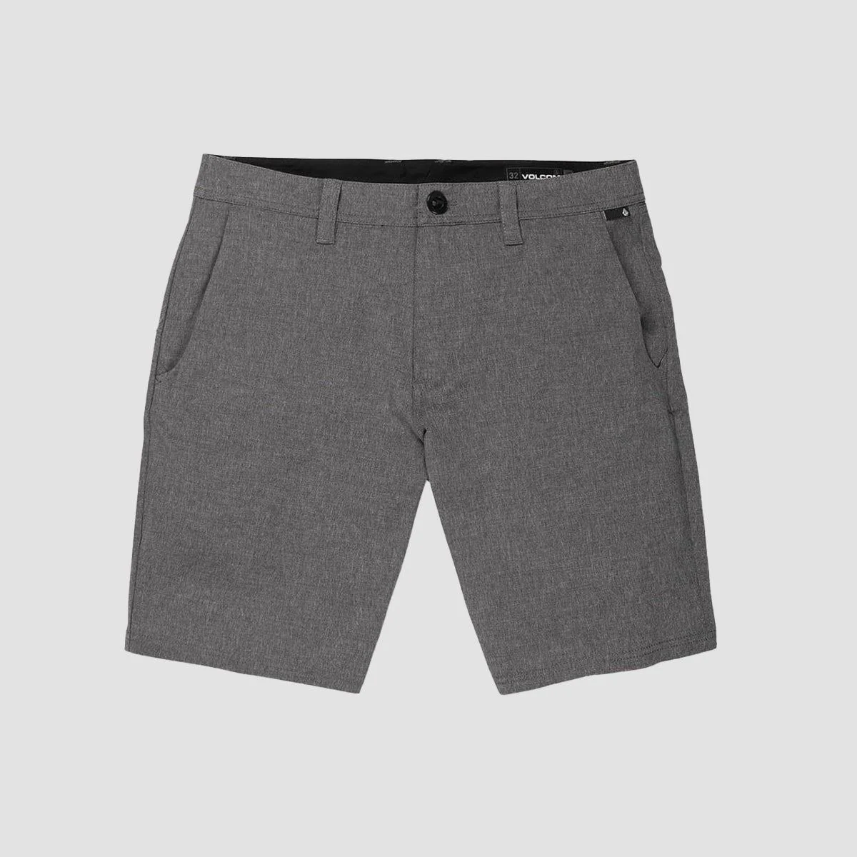 Volcom Frickin Cross Shred Static 20" Hybrid Short Charcoal Heather - Image 3