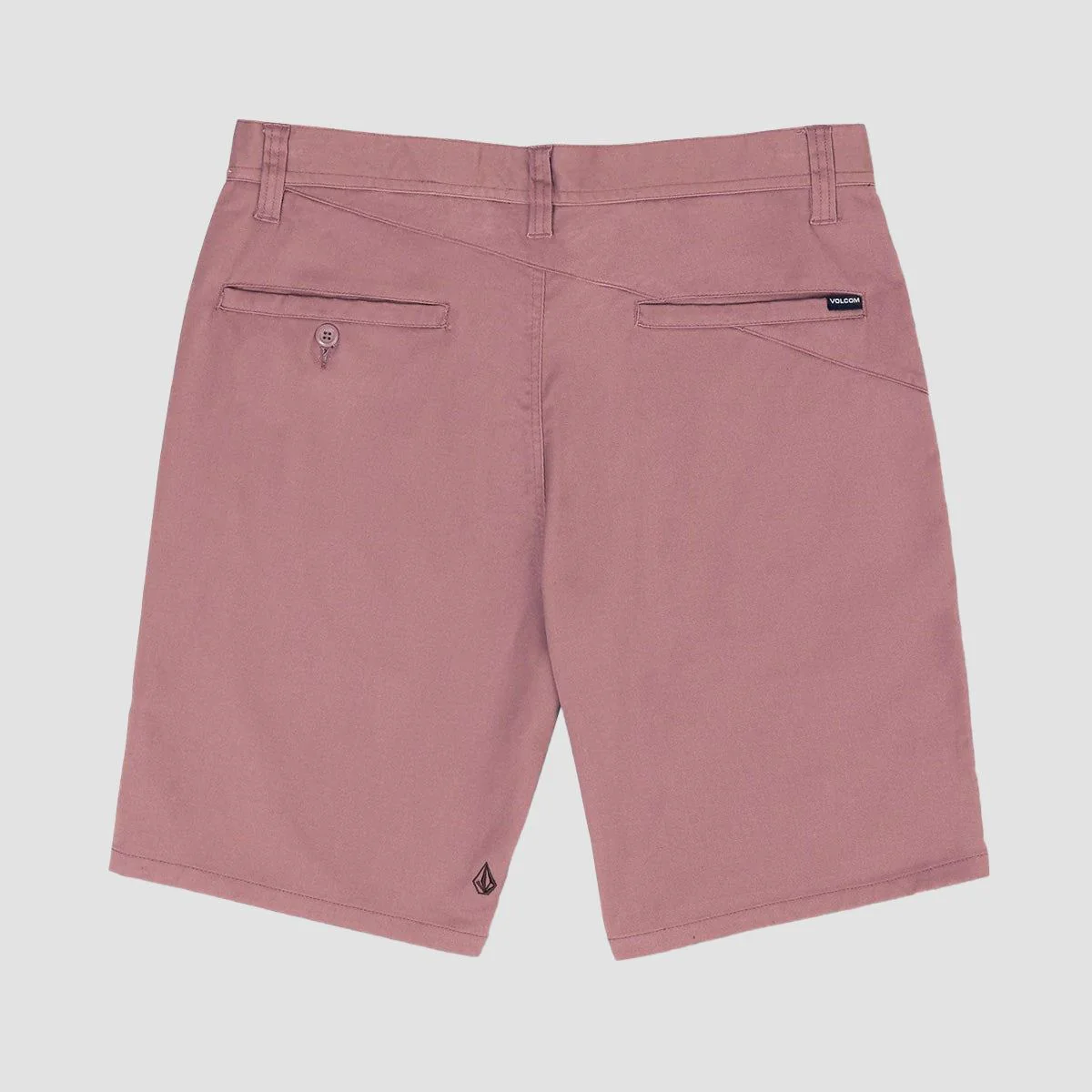 Volcom Frickin Modern Stretch 19" Shorts Bordeaux Brown - Image 3
