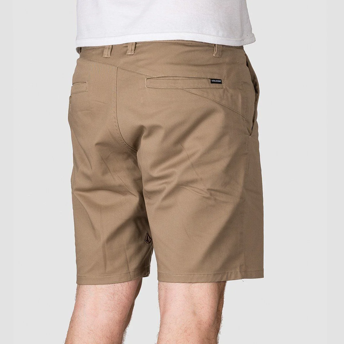 Volcom Frickin Modern Stretch 19" Shorts Khaki - Image 2