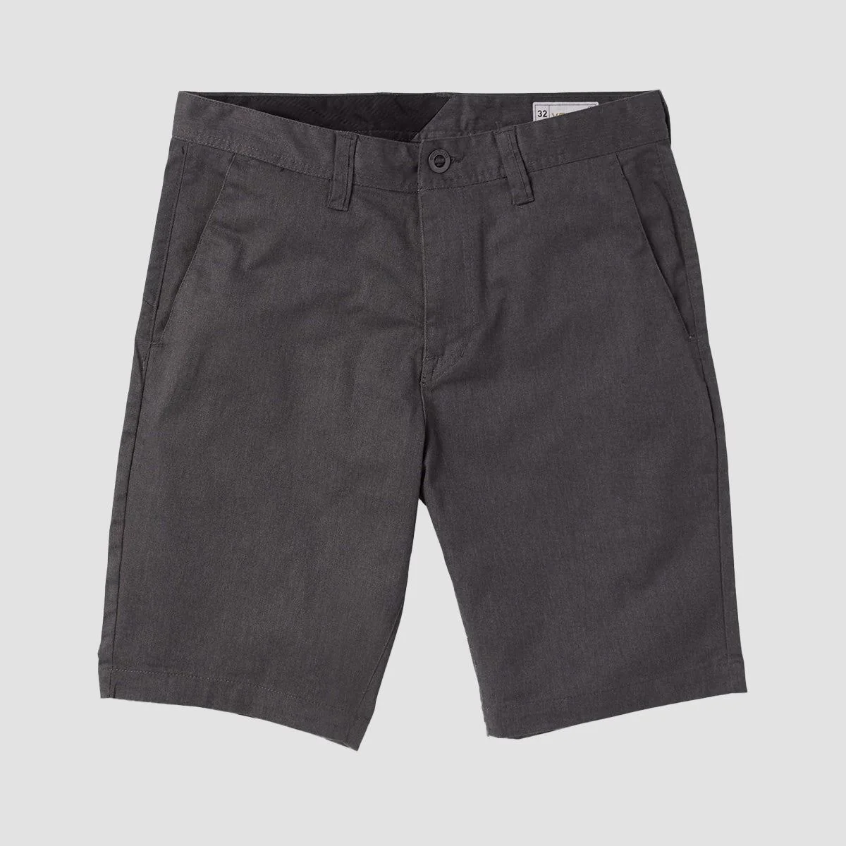 Volcom Frickin Modern Stretch 21" Shorts Charcoal Heather - Image 2