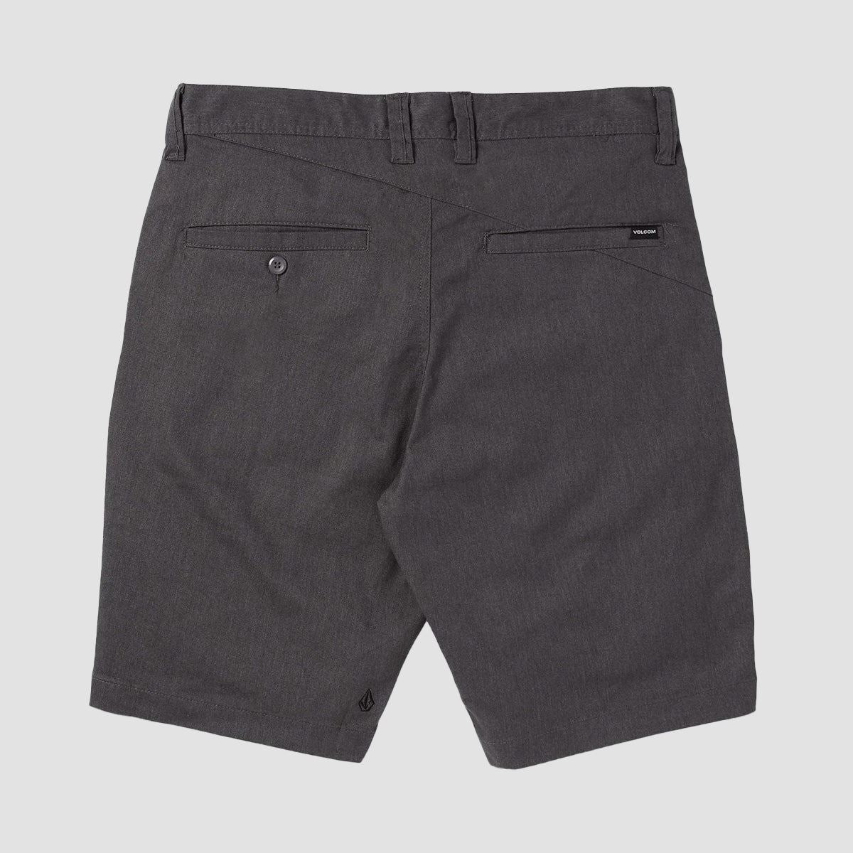 Volcom Frickin Modern Stretch 21" Shorts Charcoal Heather - Image 3
