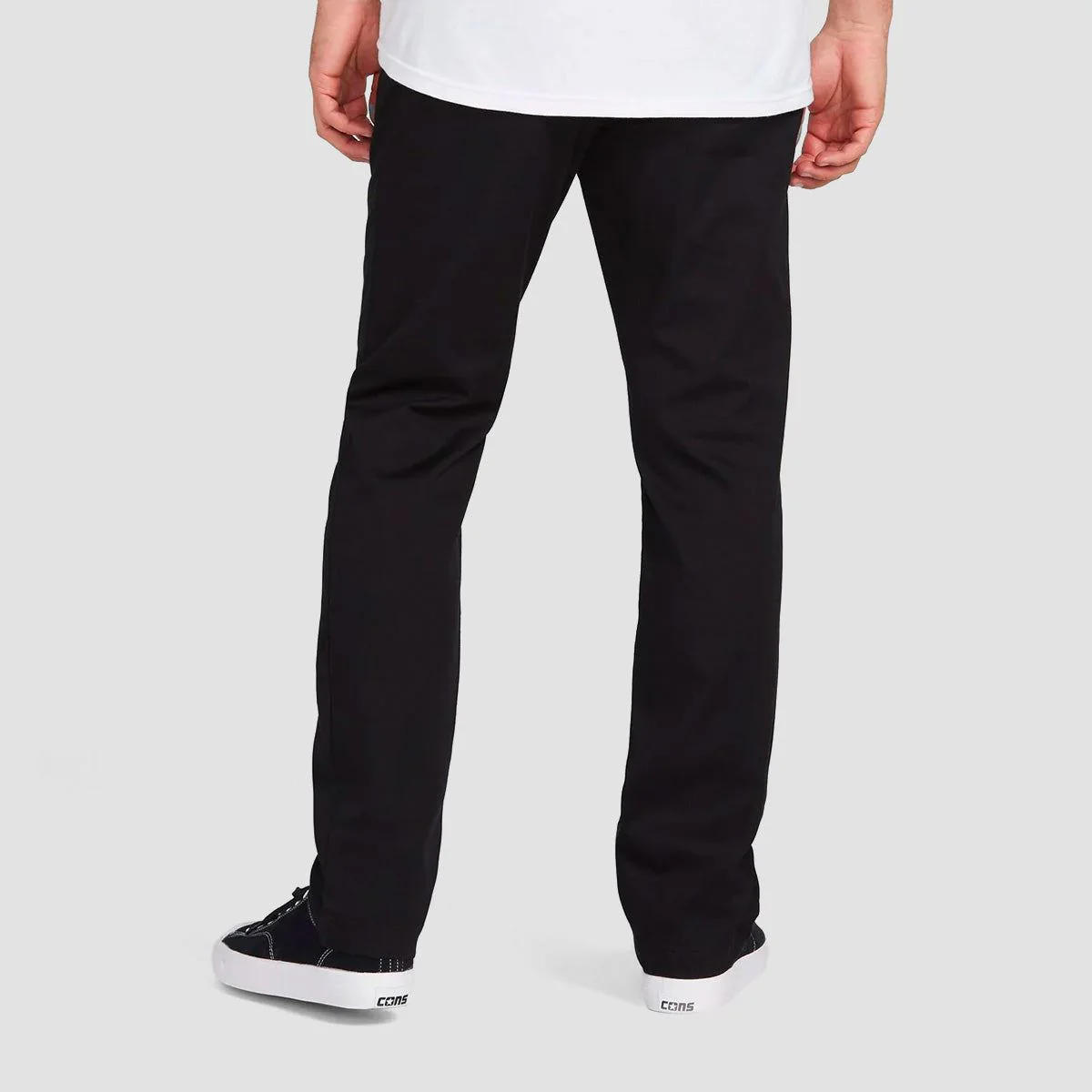 Volcom Frickin Modern Stretch Chino Pants Black - Image 2