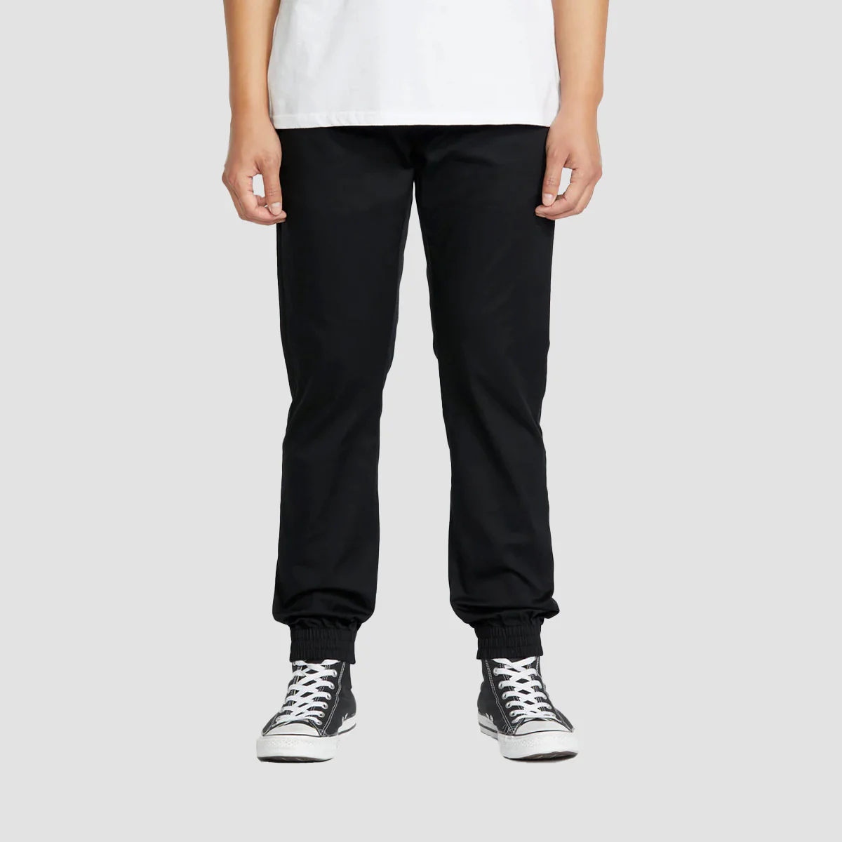 Volcom Frickin Slim Jogger Pants Black