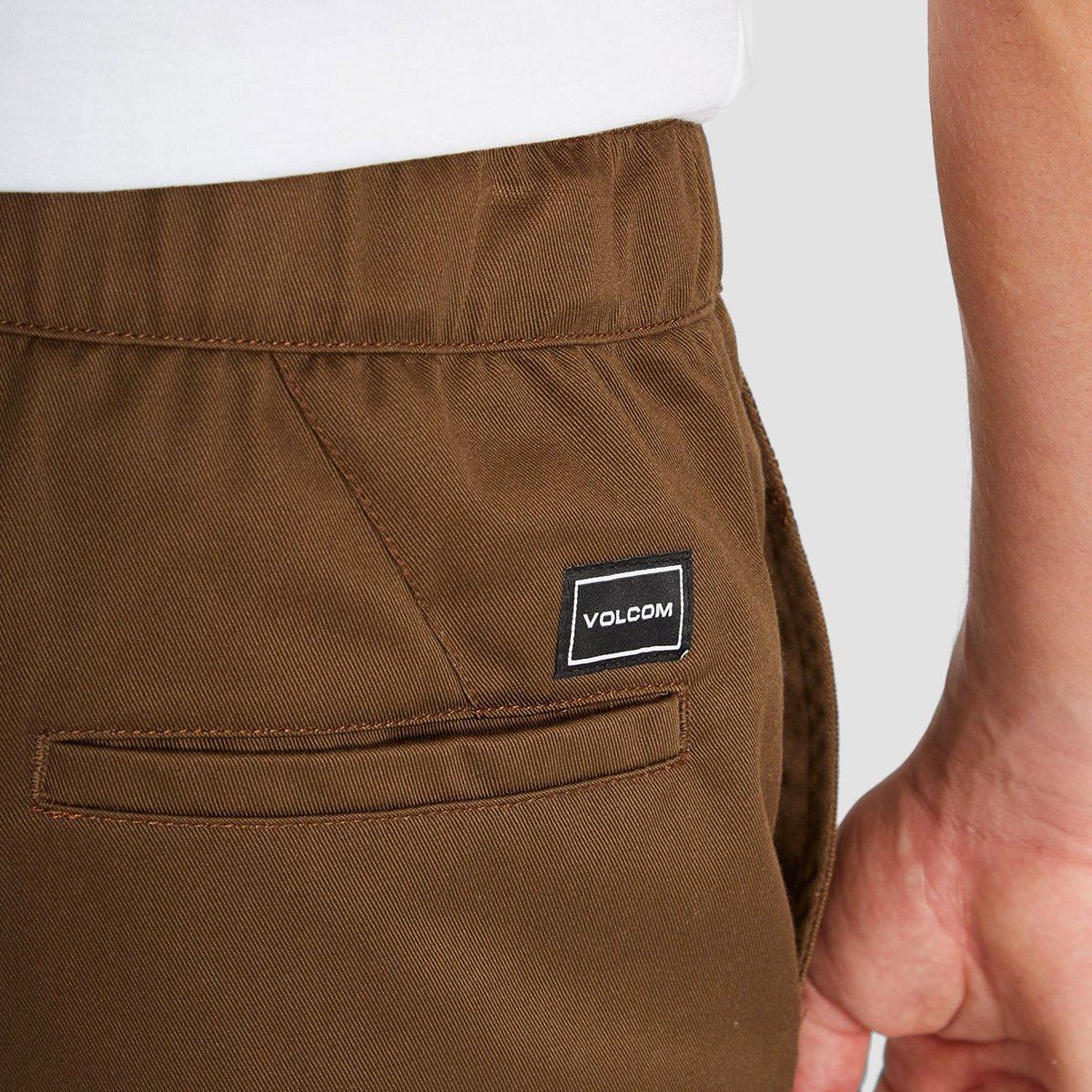 Volcom Frickin Substance Skate EW 18" Shorts Vintage Brown - Image 3
