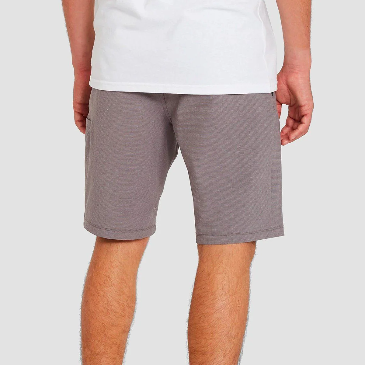 Volcom Frickin SurfNTurf Slub 20" Hybrid Shorts Pewter - Image 2