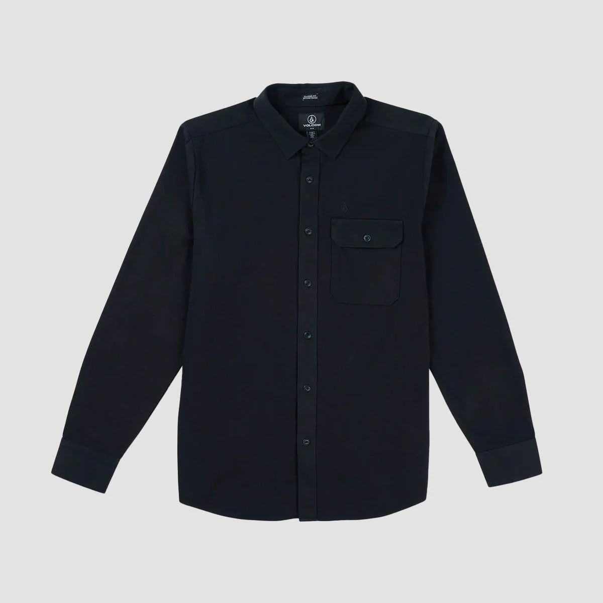 Volcom Frickin Workshirt Longsleeve Shirt Black