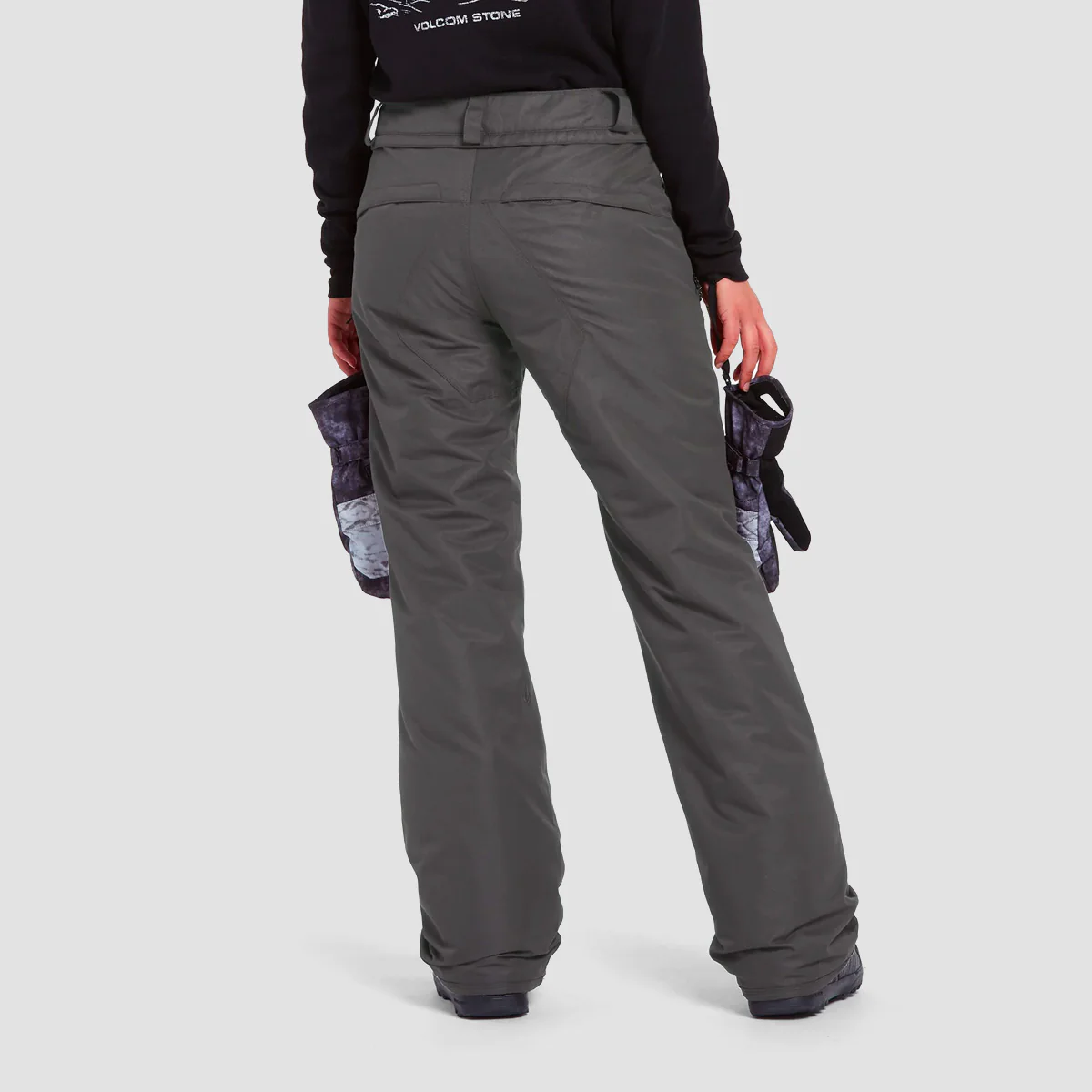 Volcom Frochickie Ins Snow Pants Dark Grey - Womens - Image 2