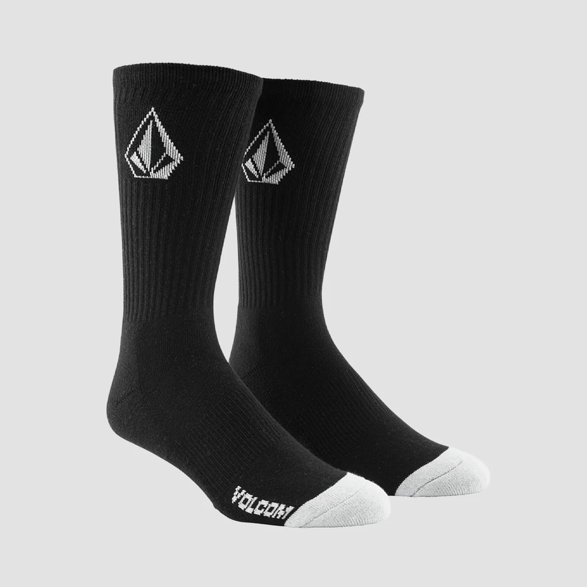 Volcom Full Stone Socks 3 Pack Black - Image 2