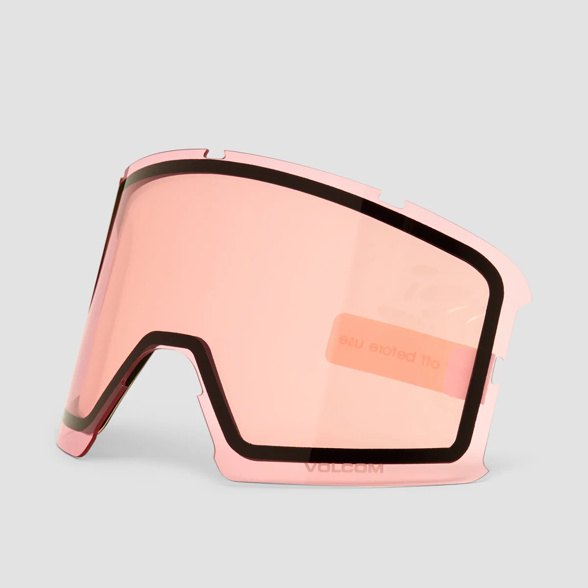 Volcom Garden 2 Snow Goggles Adobe Rose/Charcoal/Purple Chrome + Bonus Lens Rose - Image 2