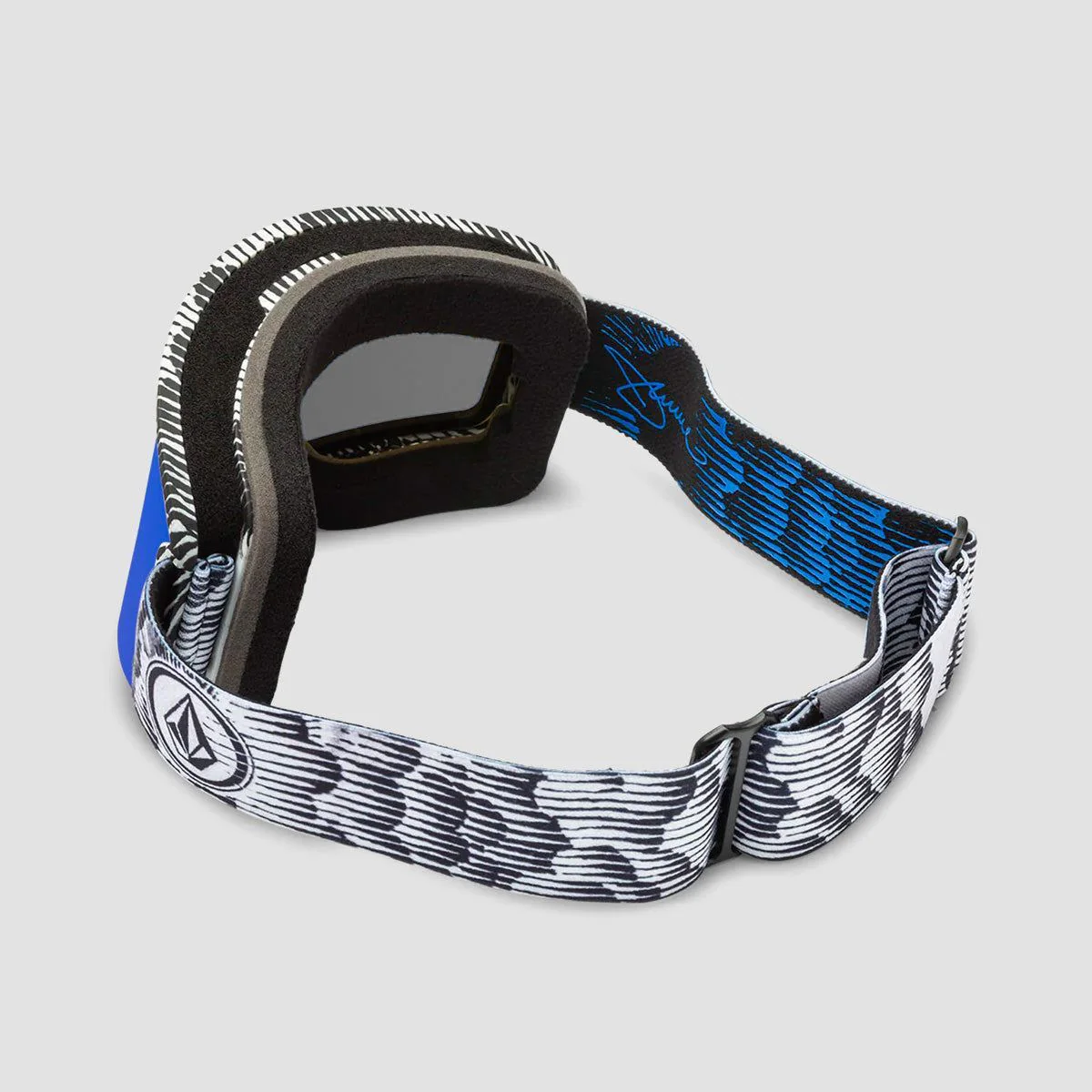 Volcom Garden Snow Goggles Jamie Lynn/Blue Chrome + Bonus Lens Yellow - Image 2