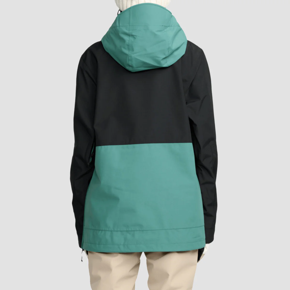 Volcom Harlan 10K Pullover Snow Jacket Spruce Green - Womens - Image 2