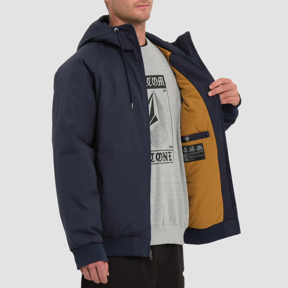 Volcom Hernan 5K Jacket Navy - Image 2