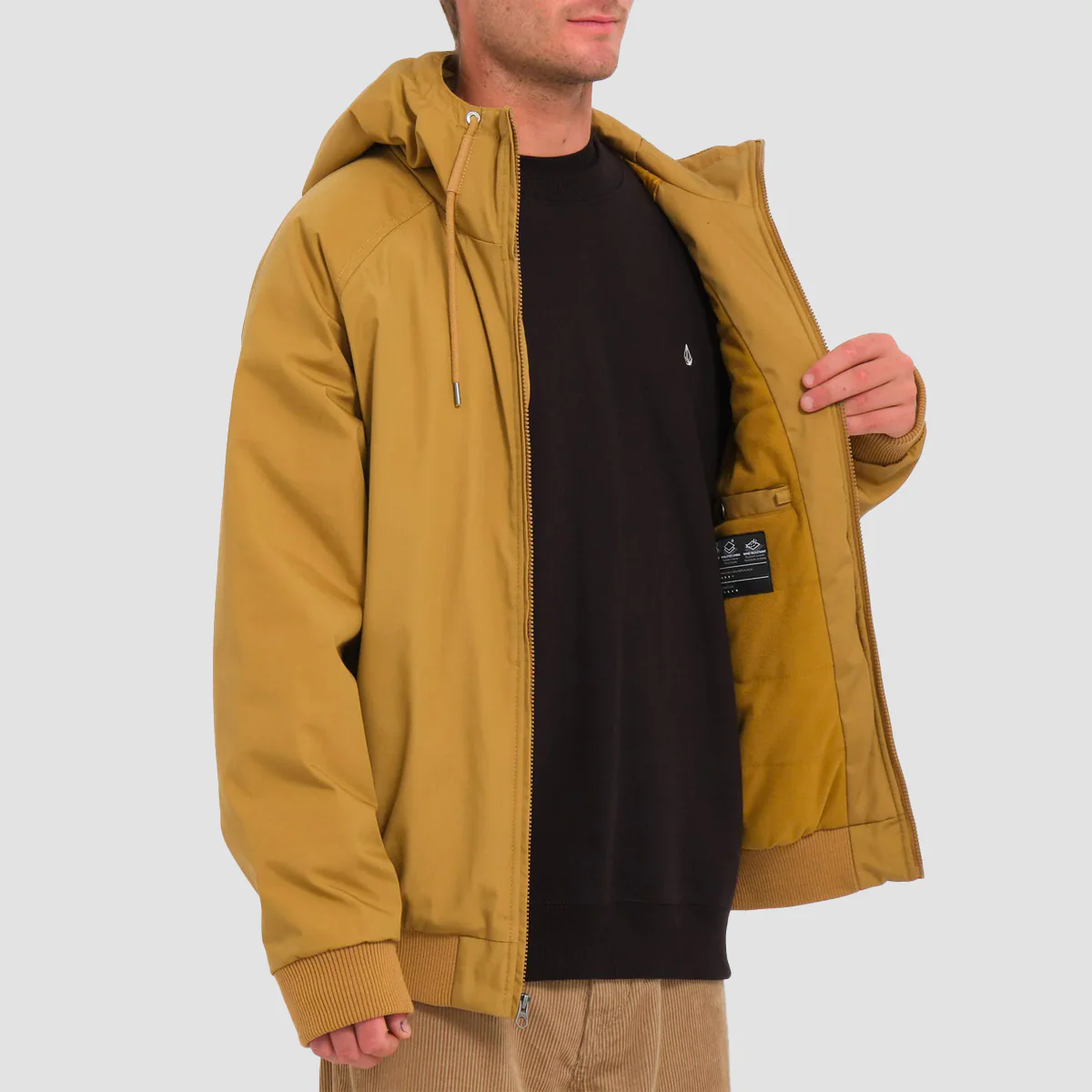 Volcom Hernan 5K Jacket Tobacco - Image 3