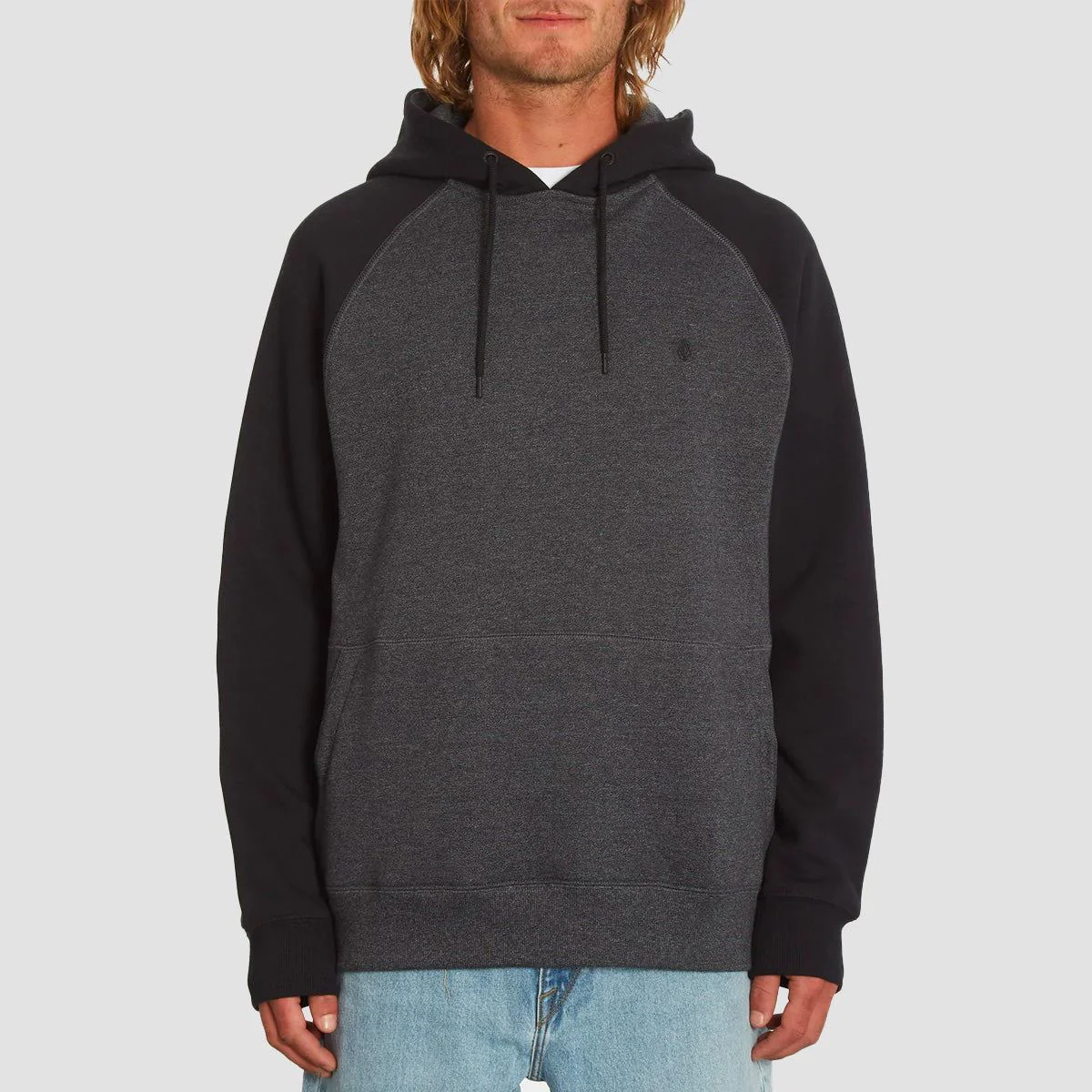 Volcom Homak Pullover Hoodie Heather Grey