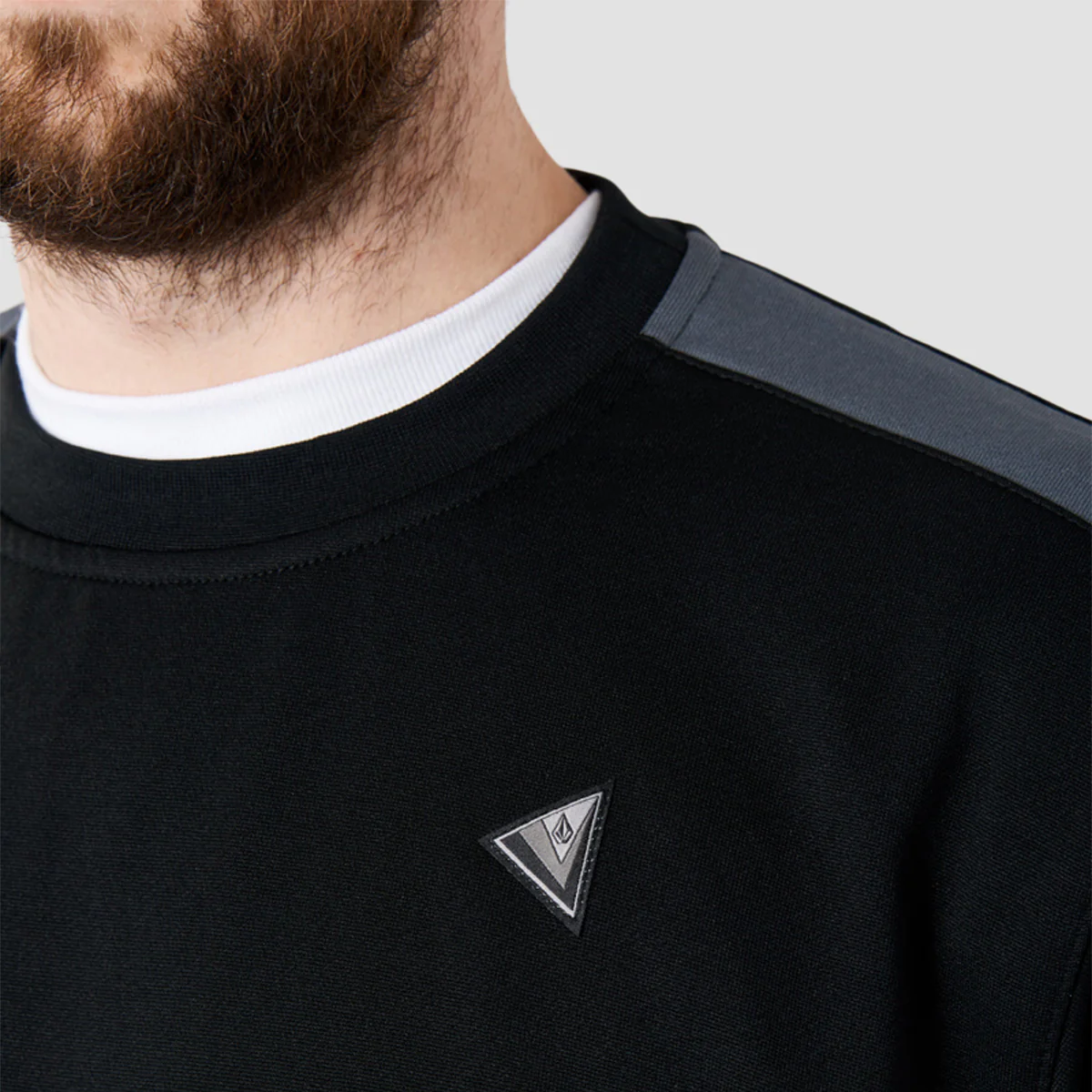 Volcom Hydro Riding Snow Crew Sweat Black - Image 6