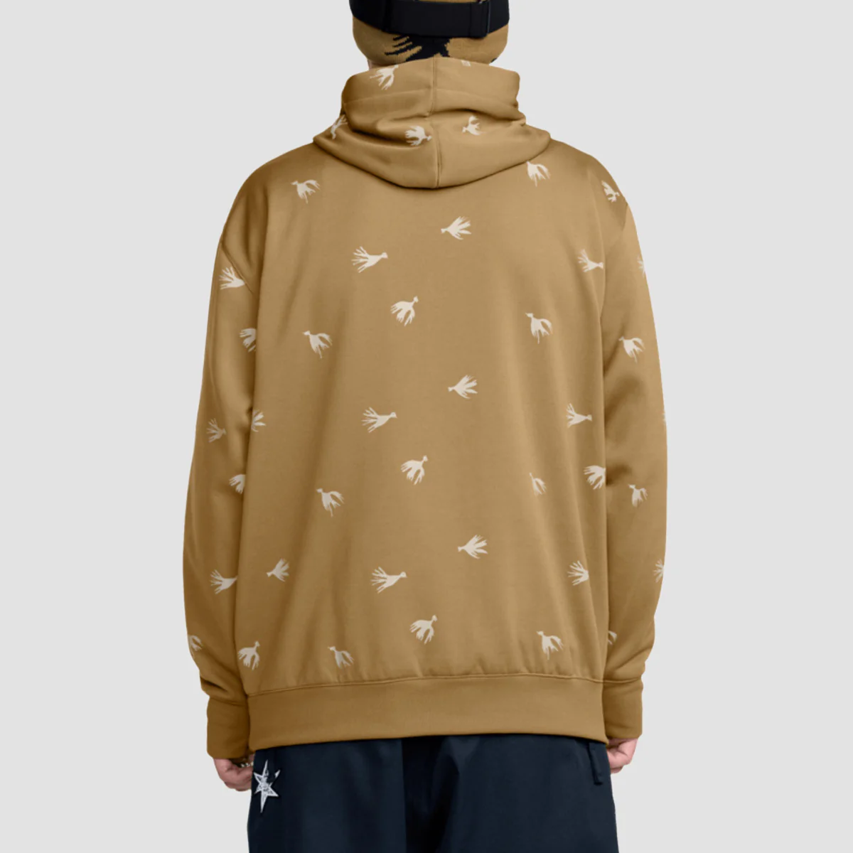 Volcom Hydro Riding Snow Pullover Hoodie Bronze - Image 2