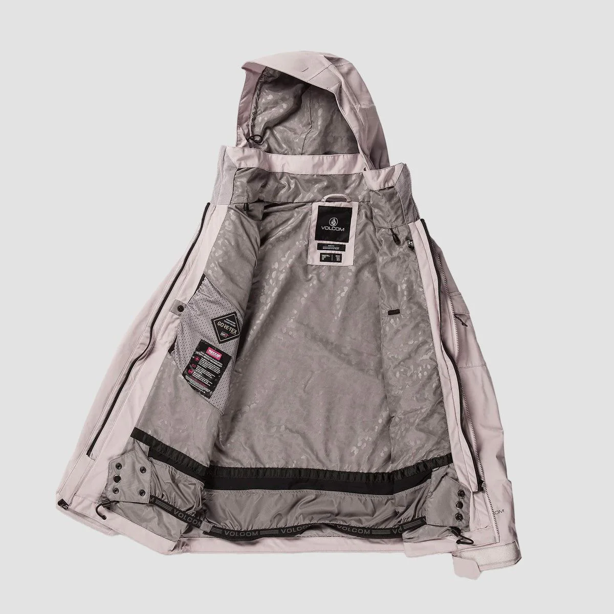 Volcom Iris 3-In-1 Gore-Tex Snow Jacket Amethyst Smoke - Womens - Image 4