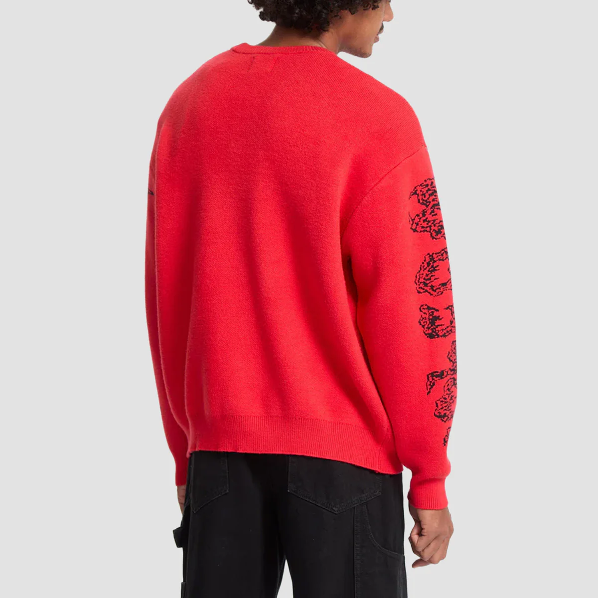 Volcom JJ Villard Sweater Lifeguard Red - Image 2