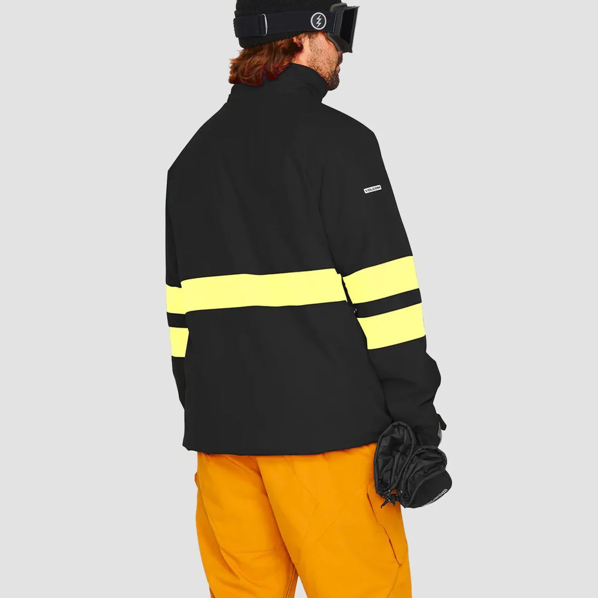 Volcom JP Ins Snow Jacket Black - Image 2