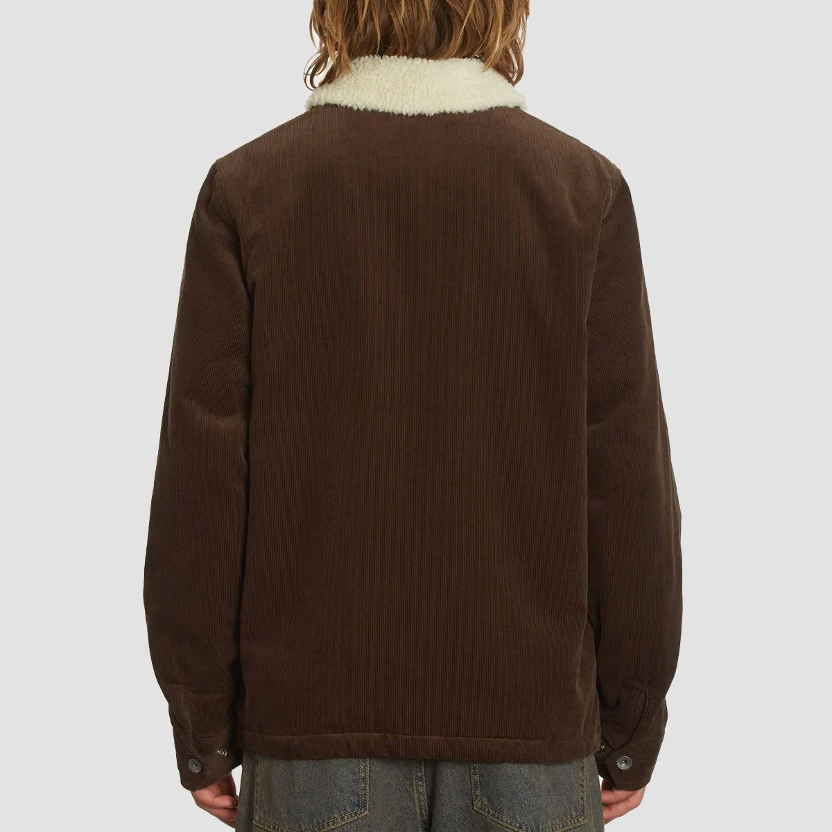 Volcom Keaton Jacket Dark Brown - Image 3