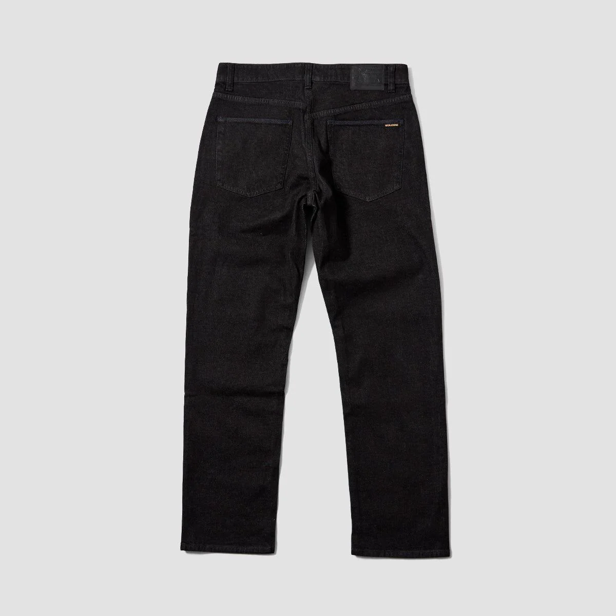 Volcom Kinkade Regular Fit Jeans Black Wash - Image 2