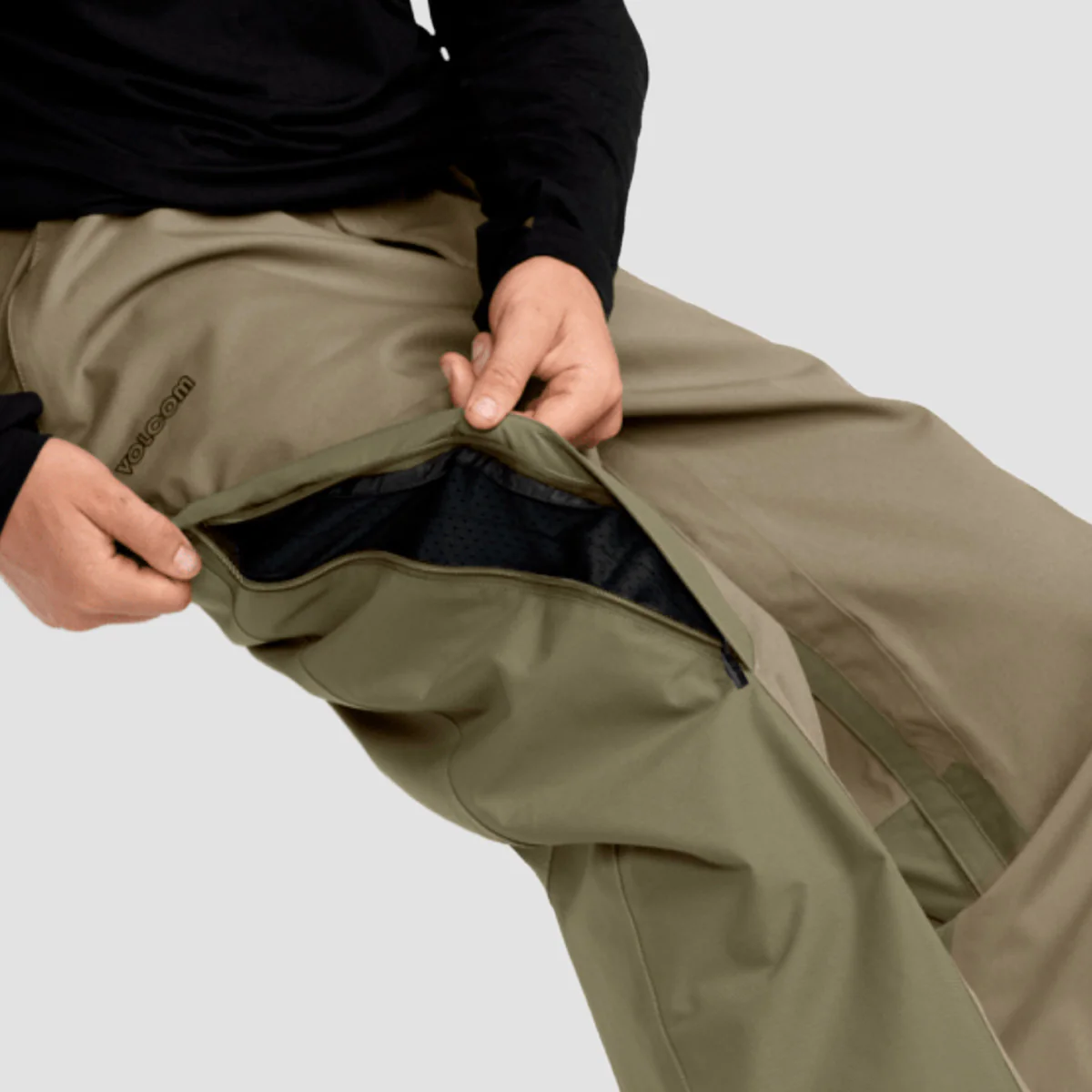 Volcom Kleveland 15K Snow Pants Military - Image 4
