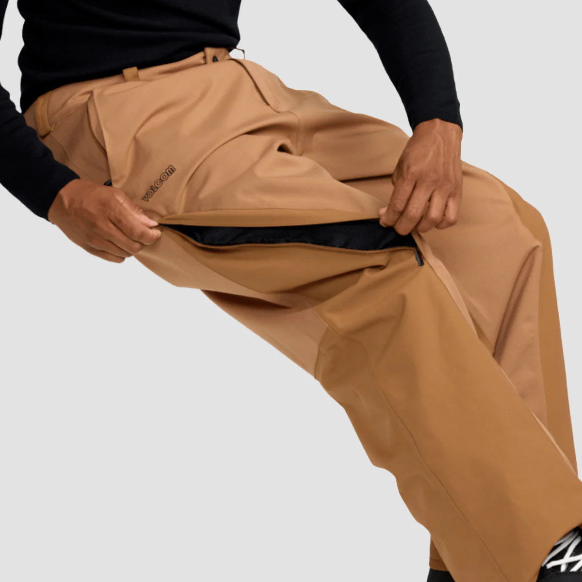 Volcom Kleveland 15K Snow Pants Terra Brown - Image 4