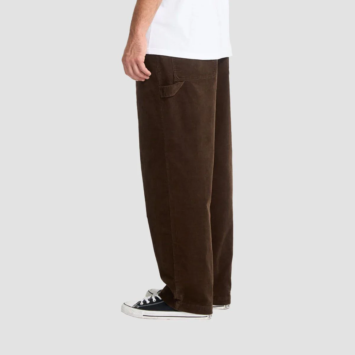 Volcom Kraftsman Cord Pants Brown Stone - Image 2