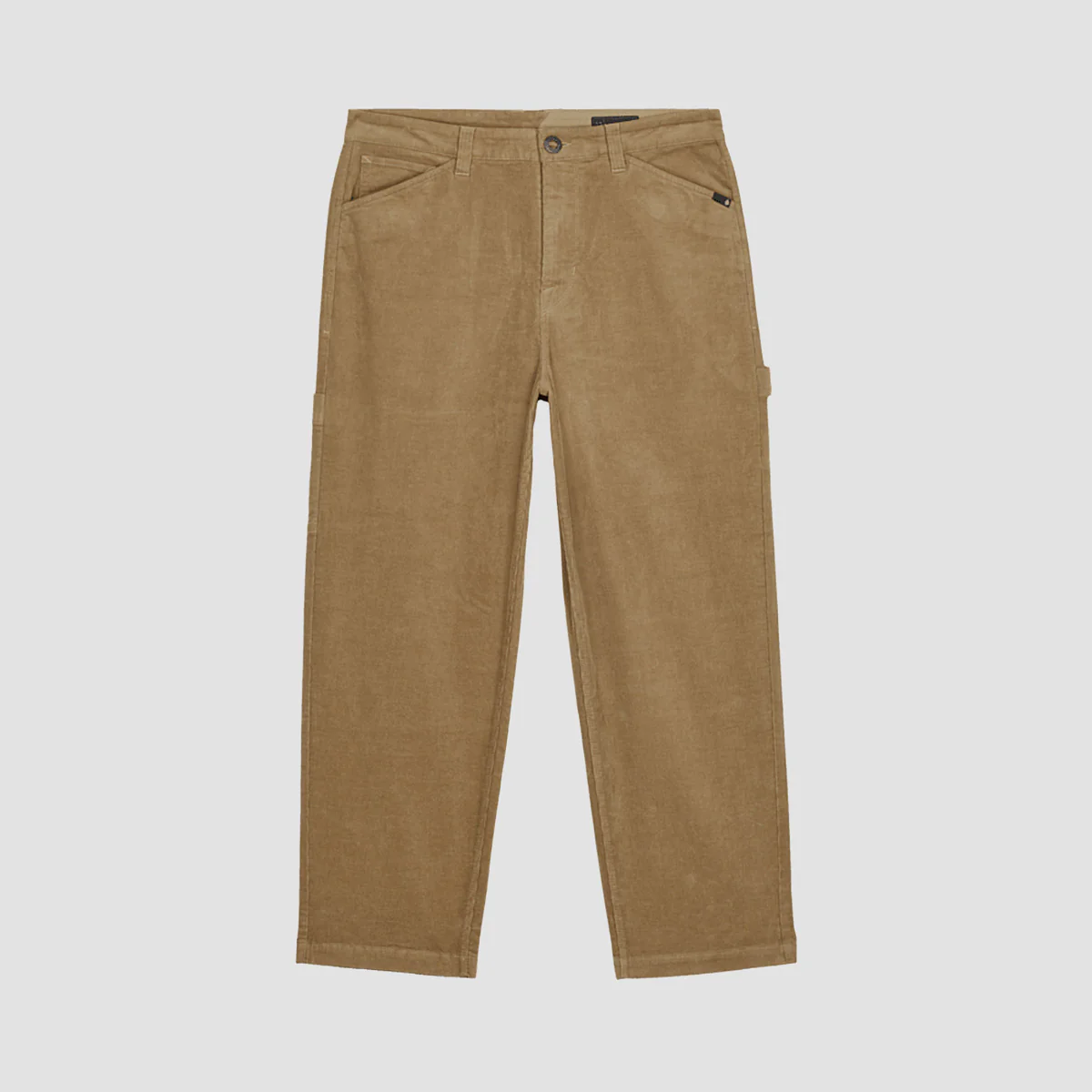 Volcom Kraftsman Cord Pants Dark Khaki - Image 4
