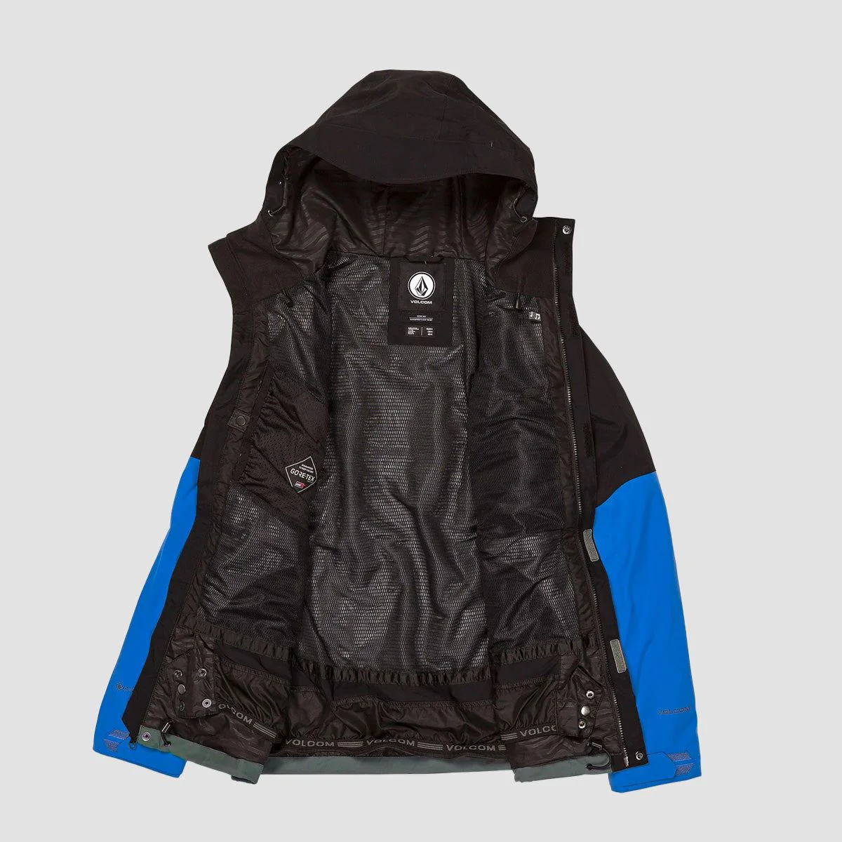 Volcom L Gore-Tex Snow Jacket Electric Blue - Image 3
