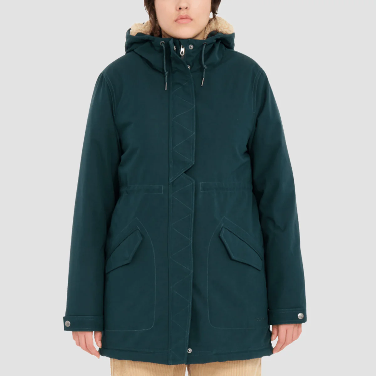 Volcom Less Is More 5K Parka Jacket Ponderosa Pine - Womens