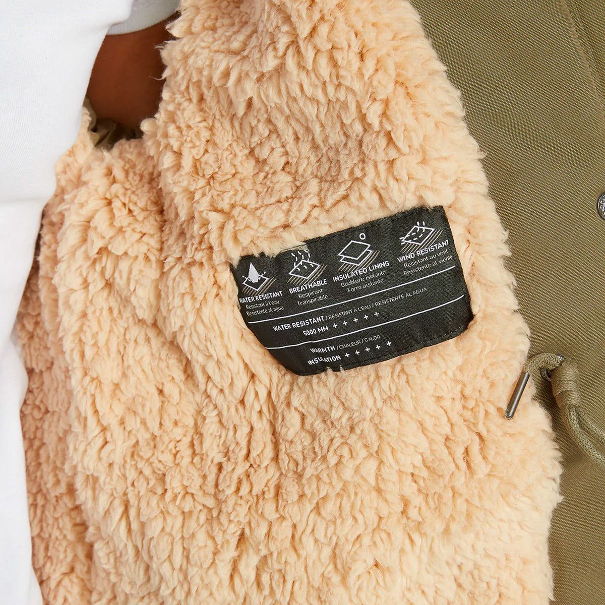 Volcom Less Is More 5K Parka Jacket Wintermoss - Womens - Image 3