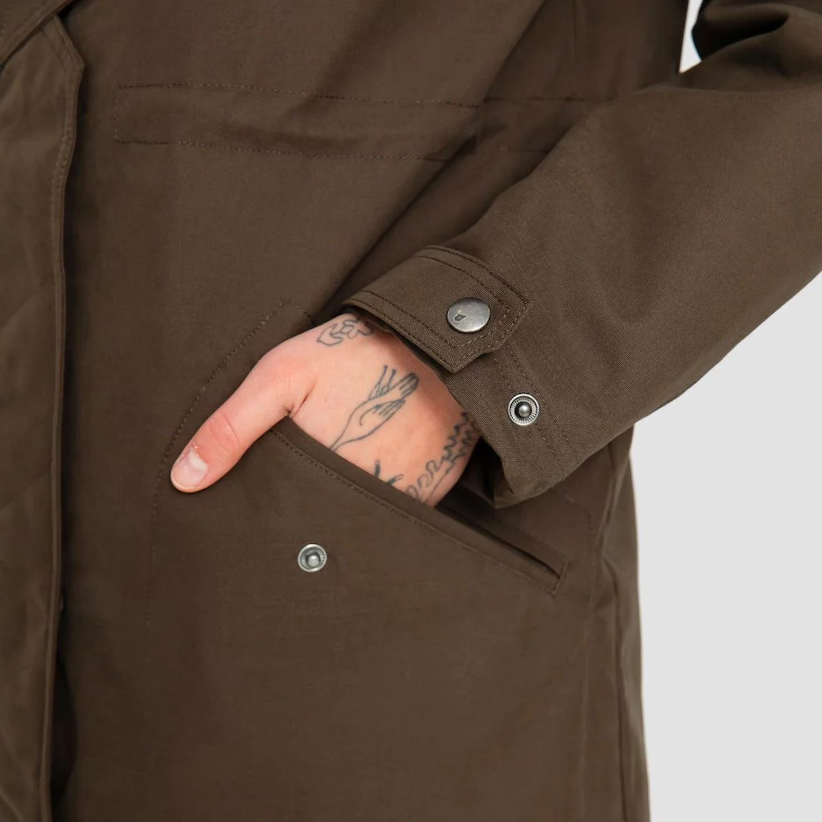 Volcom Less Is More 5K Parka Jacket Wren - Womens - Image 3