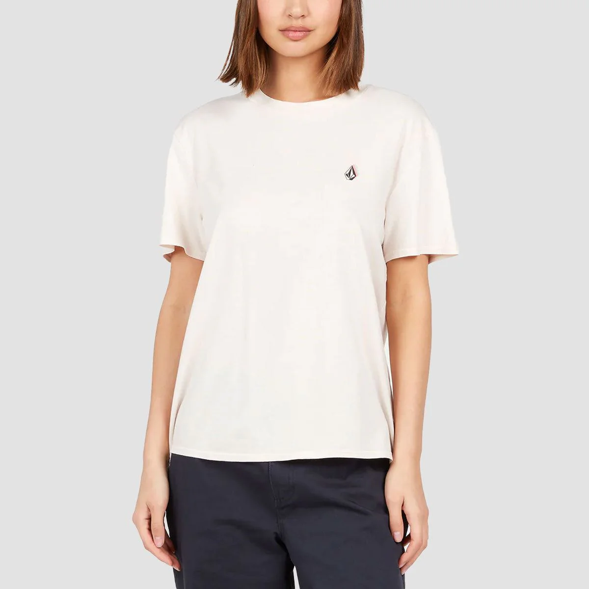Volcom Lock It Up T-Shirt Ash - Womens - Image 2