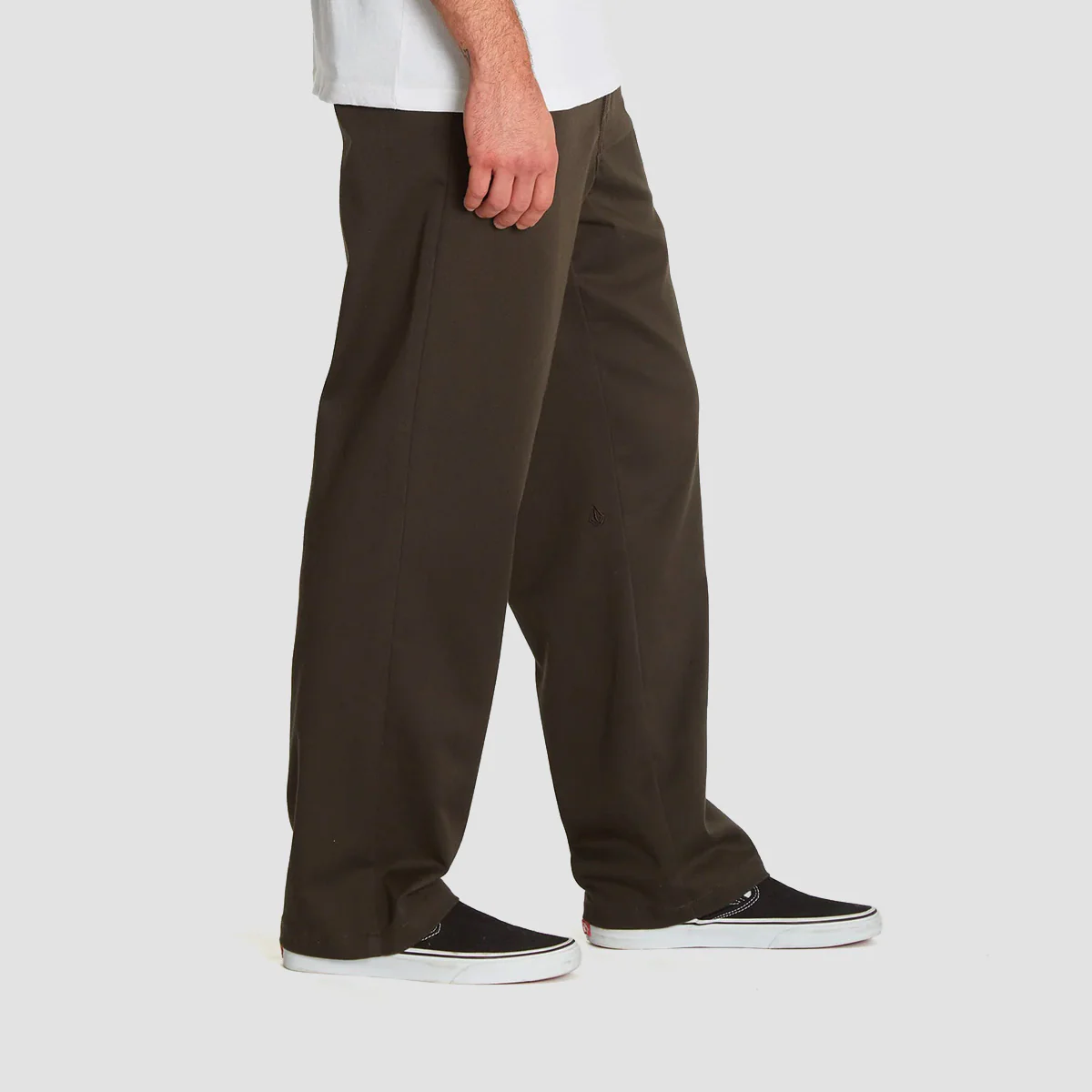 Volcom Loose Truck Chino Pants Rinsed Black - Image 2