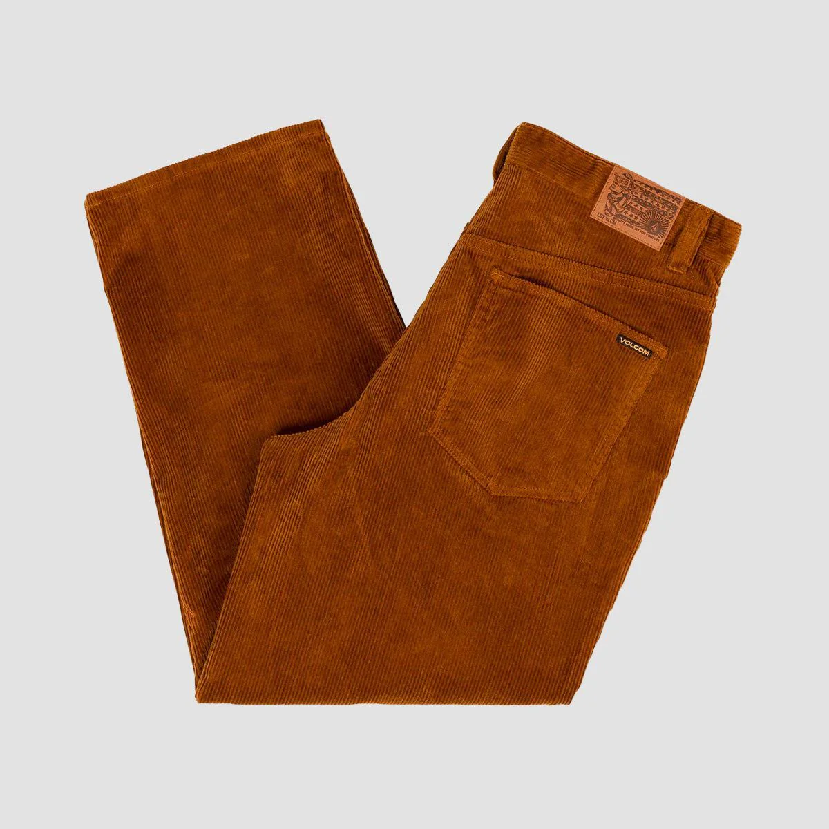 Volcom Lurking About Mind Invasion Corduroy Pants Rubber - Image 3