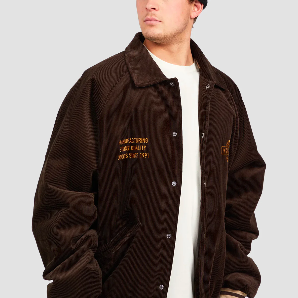 Volcom Majority Jacket Dark Brown - Image 2