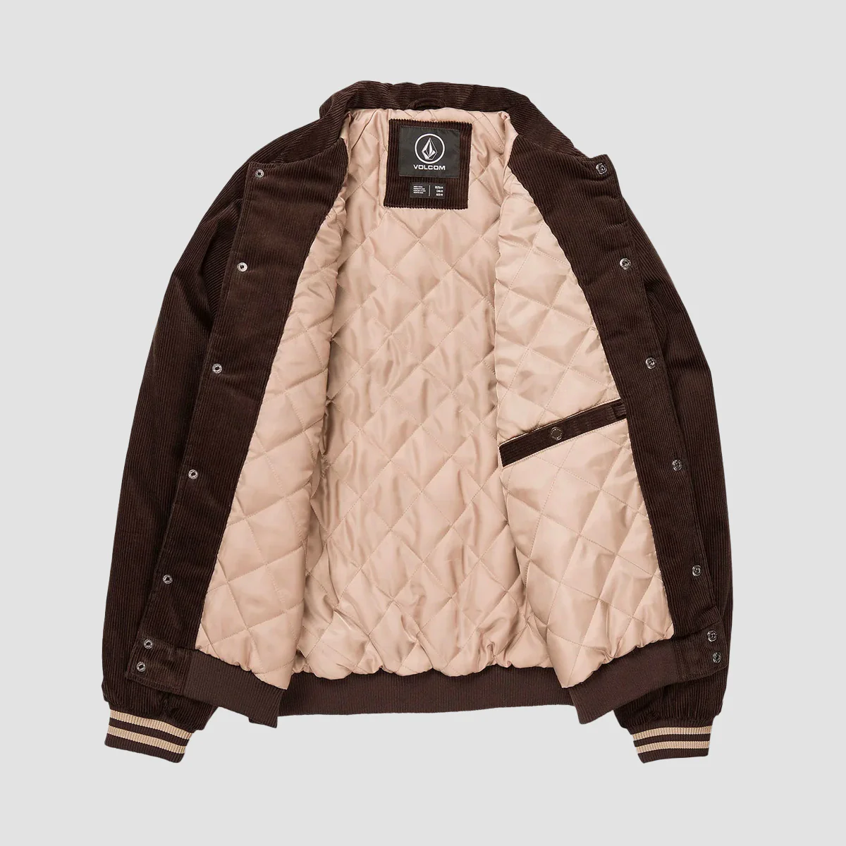 Volcom Majority Jacket Dark Brown - Image 3