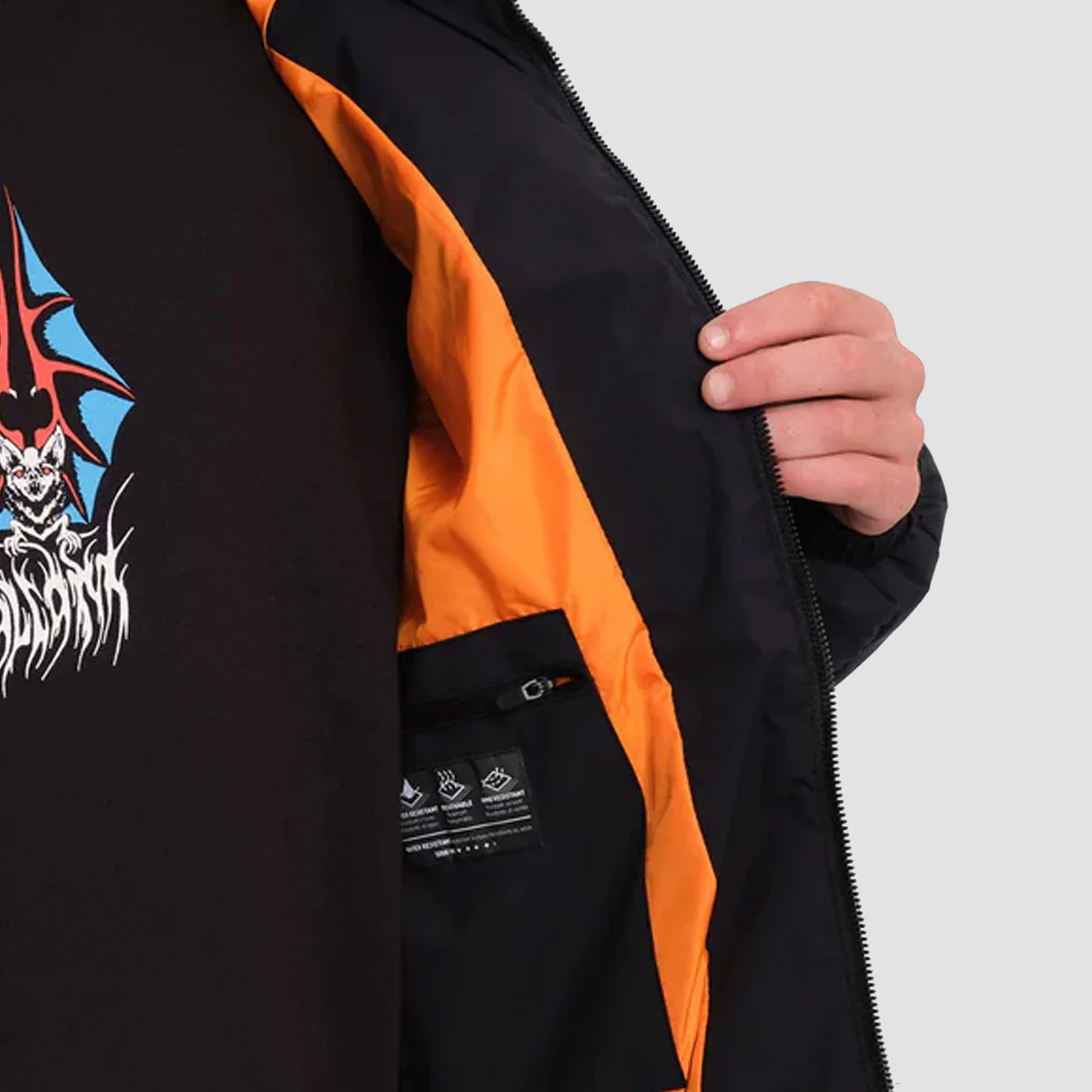 Volcom Maxstone 5K Jacket Black - Image 5