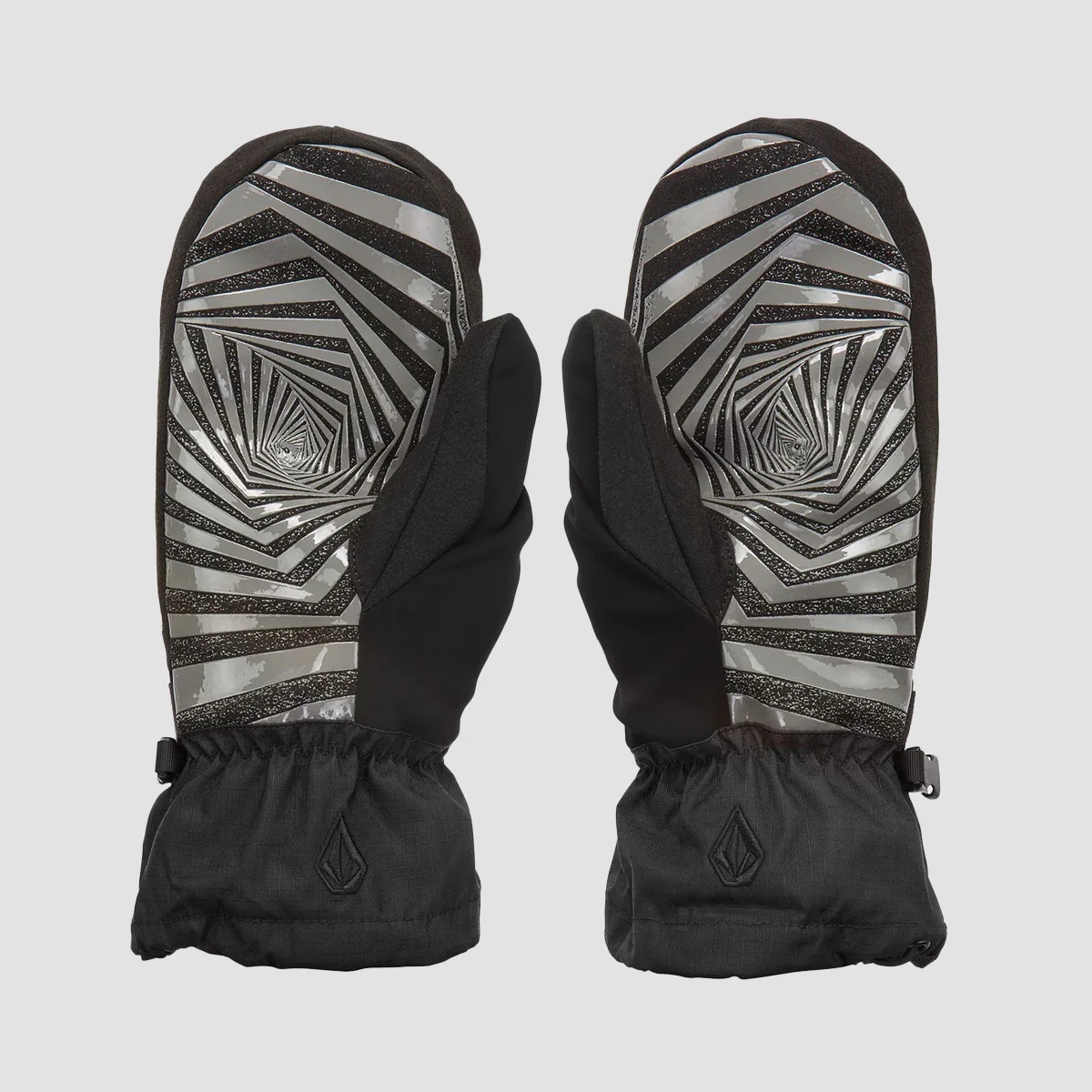 Volcom Millicent Snow Mitts Light Military - Image 2