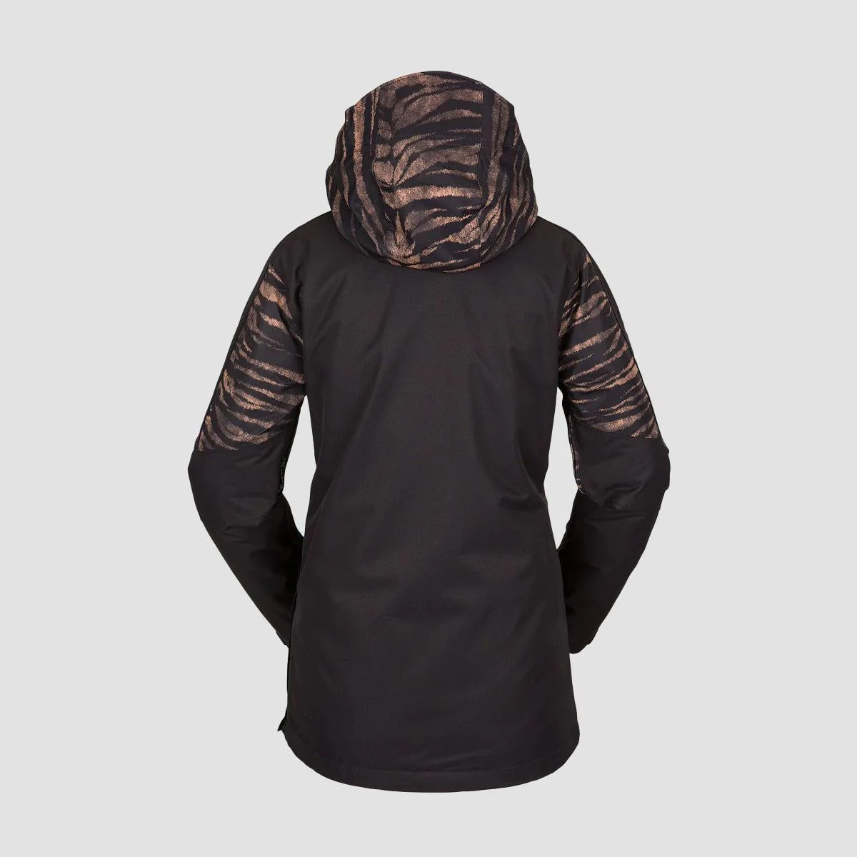 Volcom Mirror Pullover Snow Jacket Tiger Print - Womens - Image 2