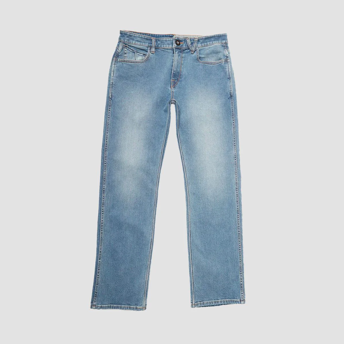 Volcom Modown Relaxed Fit Jeans Old Town Indigo - Image 2