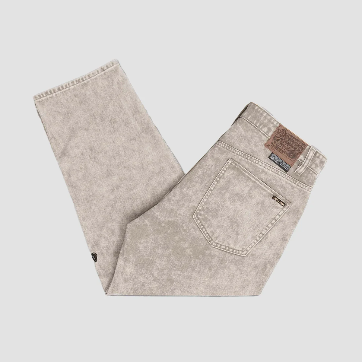 Volcom Modown Tapered Relaxed Fit Jeans Acid - Image 3